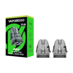 Vaporesso 5ml cartridge for Luxe X Dual Mesh 0.6ohm 2pcs